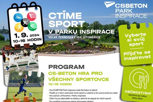 DEN PLNÝ SPORTU V PARKU INSPIRACE